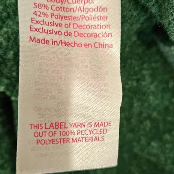 No Boundaries Junior's‎ Medium (7/8) Green Butterfly Hoodie - Picture 5 of 7